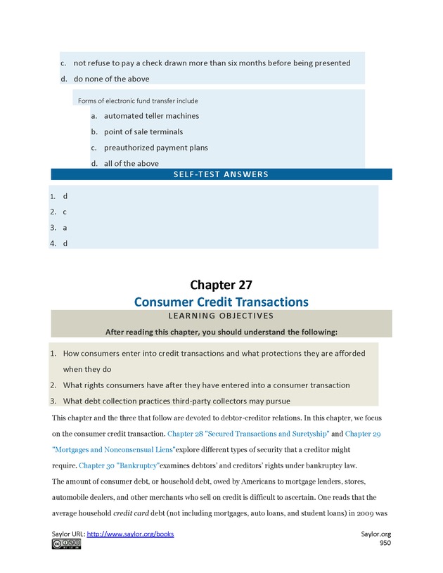 Business Law and the Legal Environment - Page 950